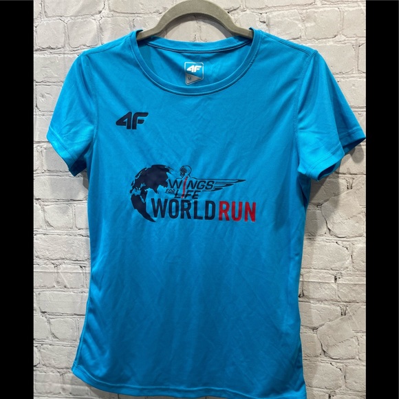 Ⓜ️Ⓜ️Ⓜ️4F REMERA UNISEX WORLD CUP TURQUESA SIZE MⓂ️Ⓜ️ - Picture 5 of 6